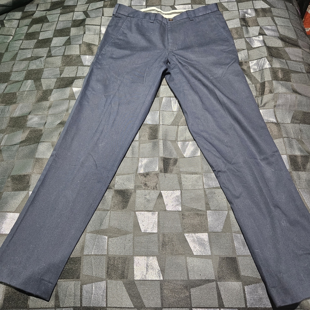 Eddie Bauer Men's Dark Blue Chinos